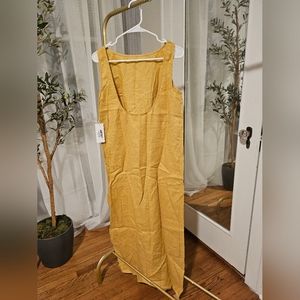 Reformation Marcie Linen Long Dress
